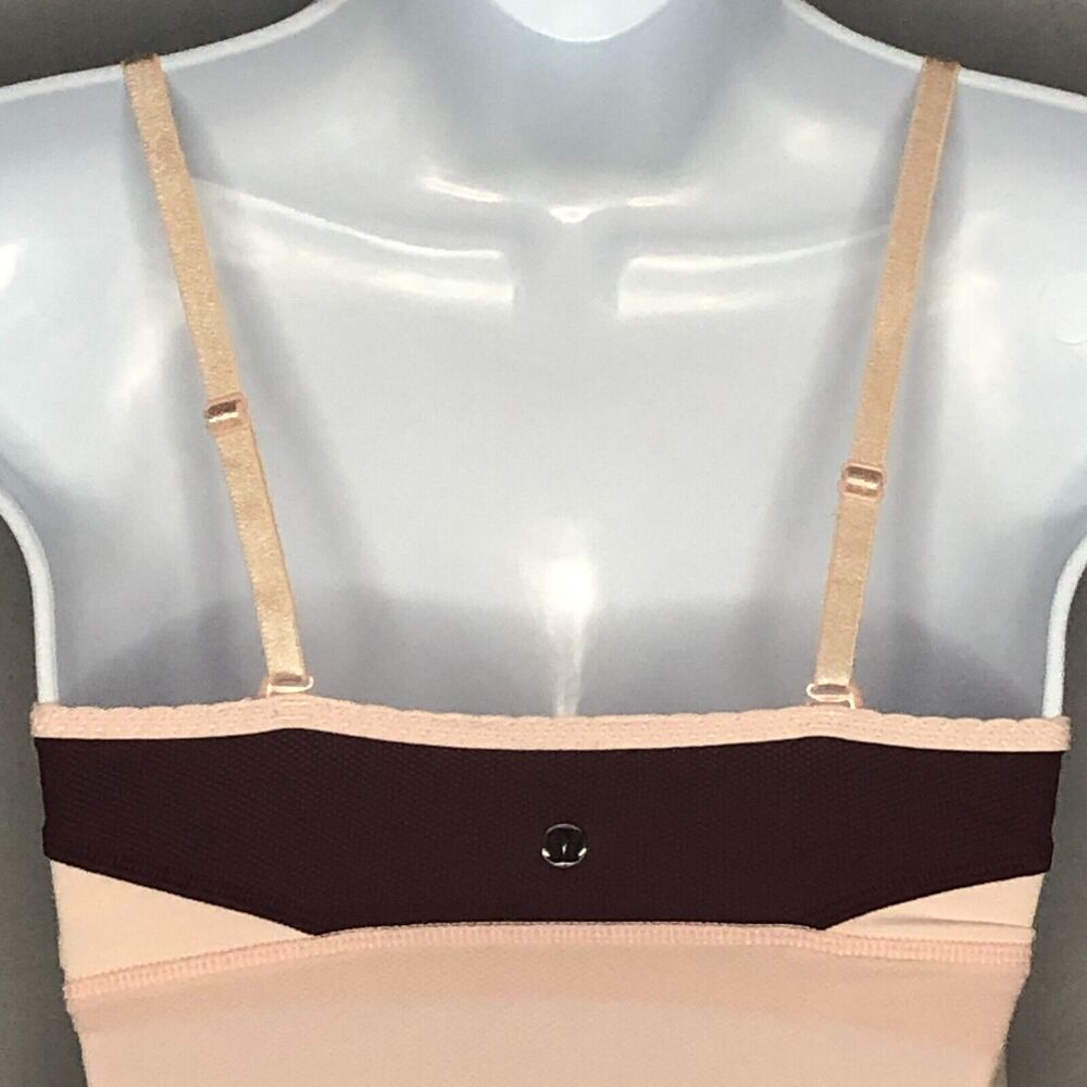 Lululemon Size 4 Hot Spell Tank Bordeaux Drama Pretty Pink - Picture 5 of 9
